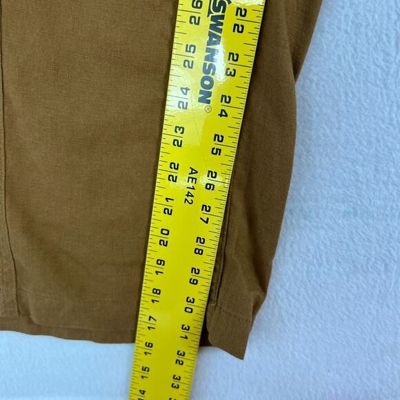 a.n.a Cargo Pants Women's 12 Brown High Rise Wide Leg - Picture 5 of 6